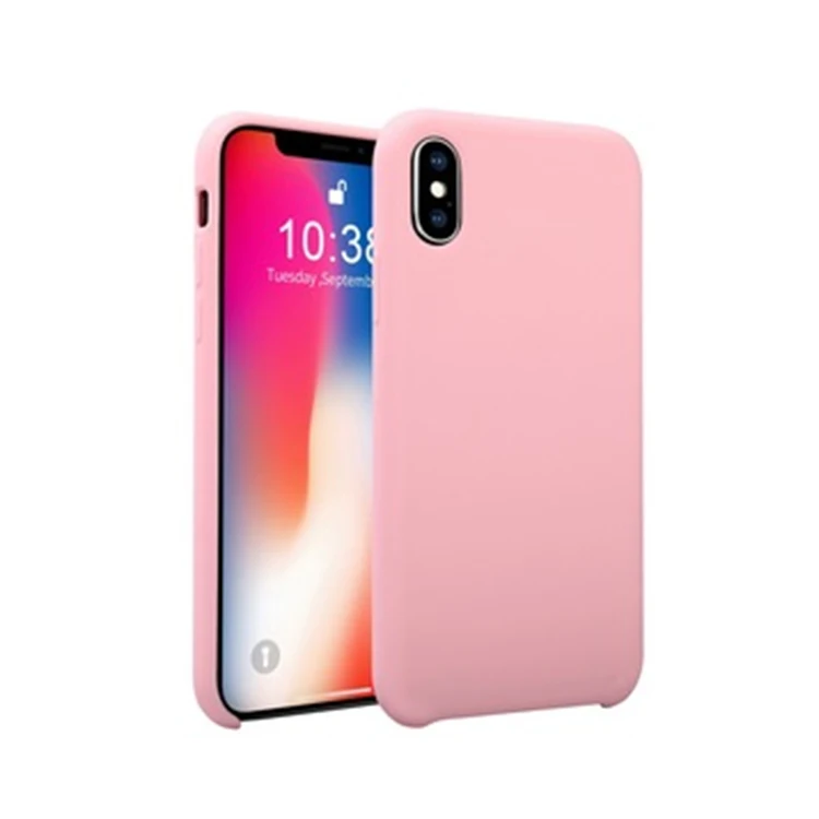 

waterproof silicone back cover silicon phone shell for apple iphone case