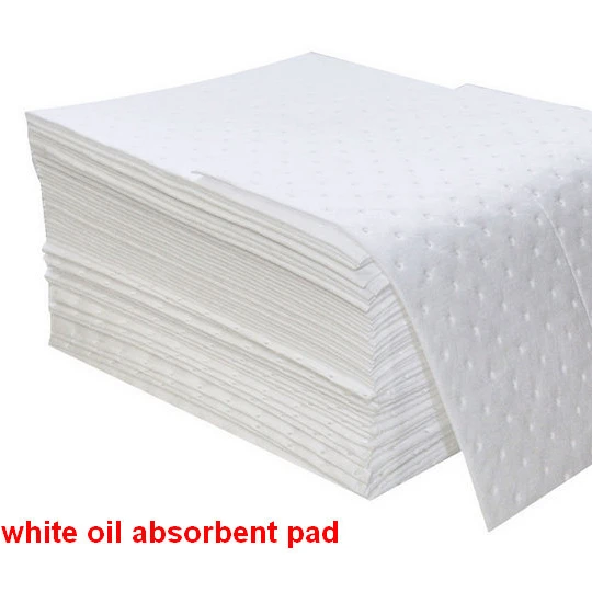 Oil Spill Control Industrial Disposable Pad 300gsm Oil Absorbent