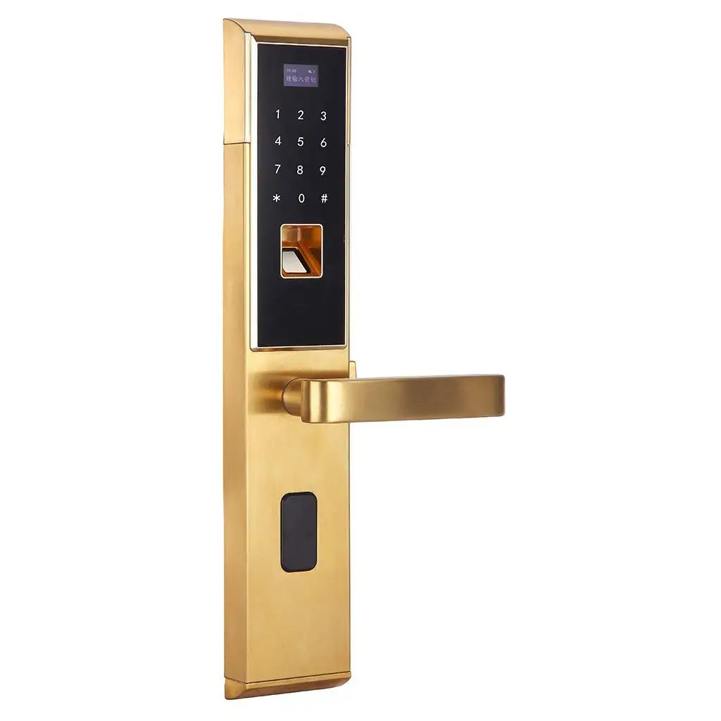 Baoblaze Mechanical Pushbutton Lock With Keypad Gold Commercial