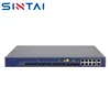 1U GEPON OLT 8 PON Port 8GE and 8SFP Slots Interface for Uplink Supported 128 ONUs