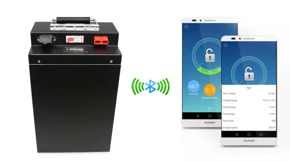 
Deep cycle rechargeable lipo battery packs 72v 50ah electric motorcycle battery 