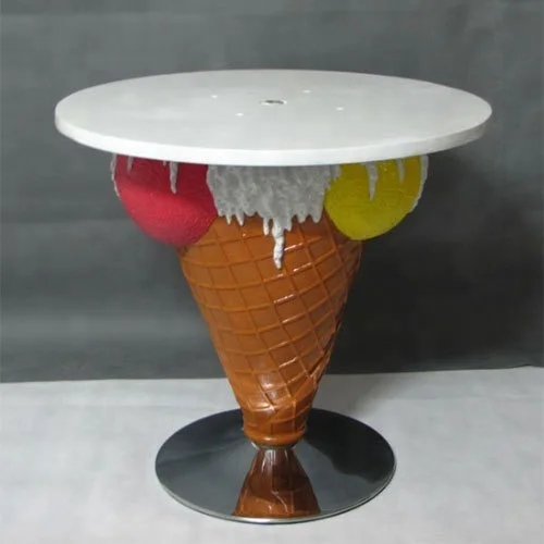 rolled ice cream table