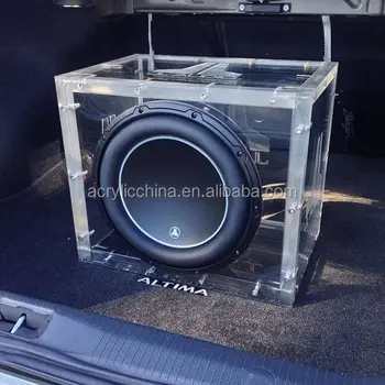 box speaker acrylic