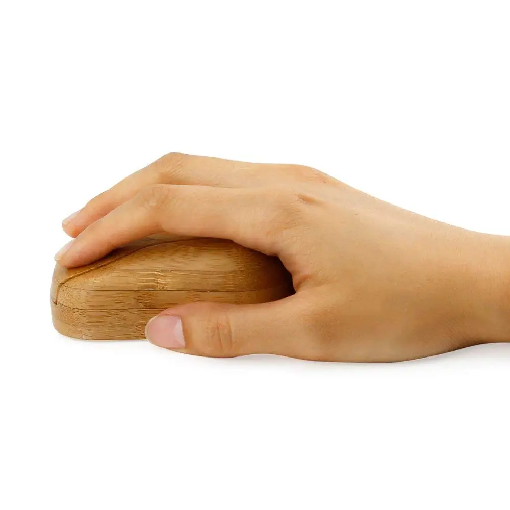 

New design wireless bamboo mouse from Bamboo technology, Natural bamboo