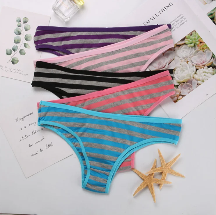 

Free Shipping USA Factory Plus Size women's cotton panties briefs sexy underwear lady