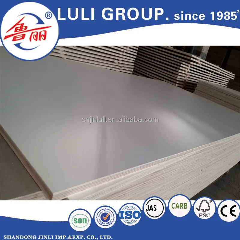 
hot sell white laminated plywood sheet for furniture 
