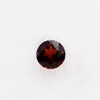 Small Size 3mm Round Cut Red Garnet Semiprecious