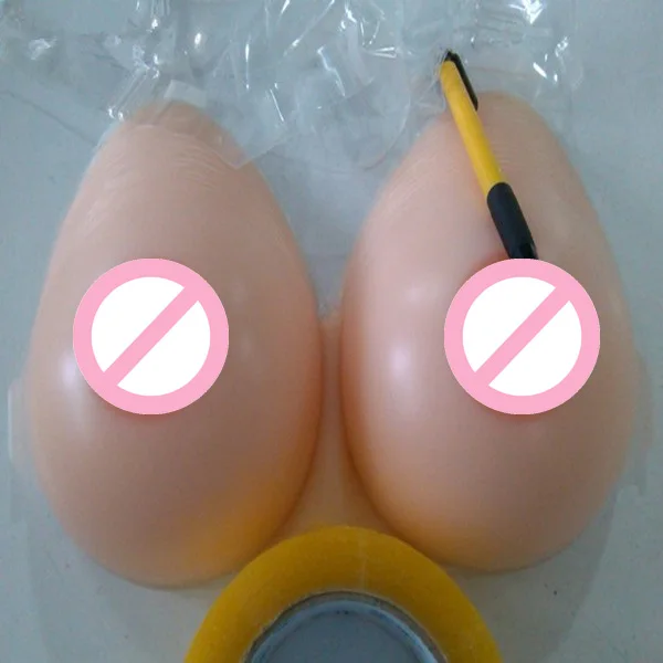 

Realistic Silicone Breast Forms Soft False Boobs for Crossdresser Man Wholesale, Beige