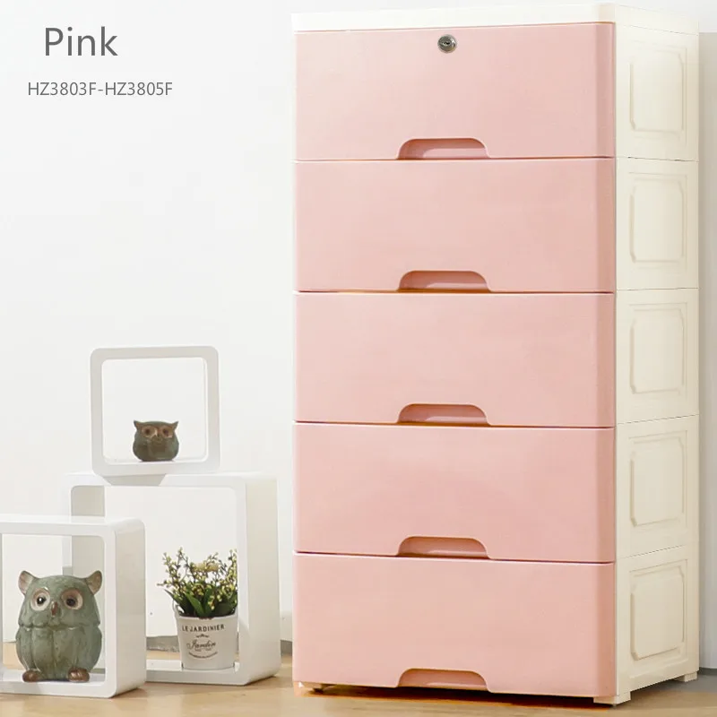 China factory durable cabinets storage bedroom plastic cabinets 