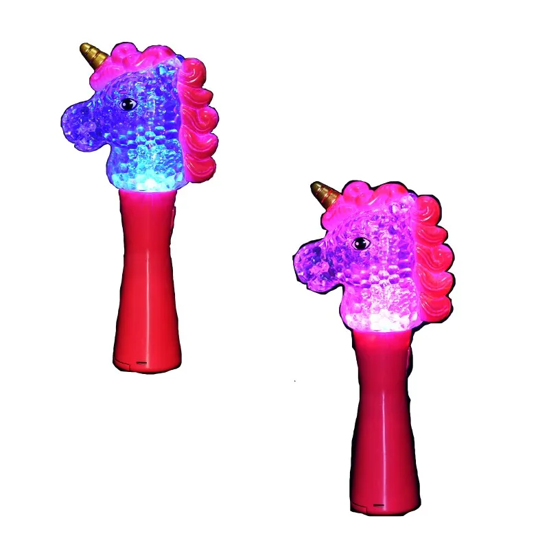 Plastic Led Super Magic Unicorn Wand,Light Up Orbiter Spinning Wand