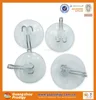 high quality bathroom shower reusable plastic suction cup hook
