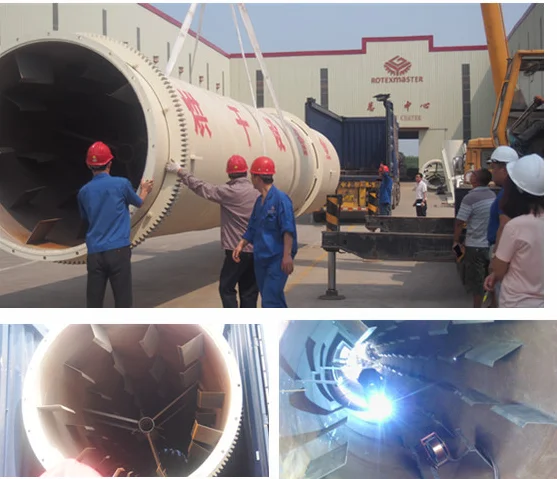 Sawdust Rotary Drier Wood Pellet Rotary Drier