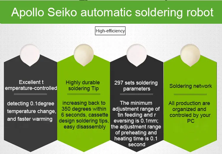 Apollo automatic welding machine welding robot arm automatic soldering robotic