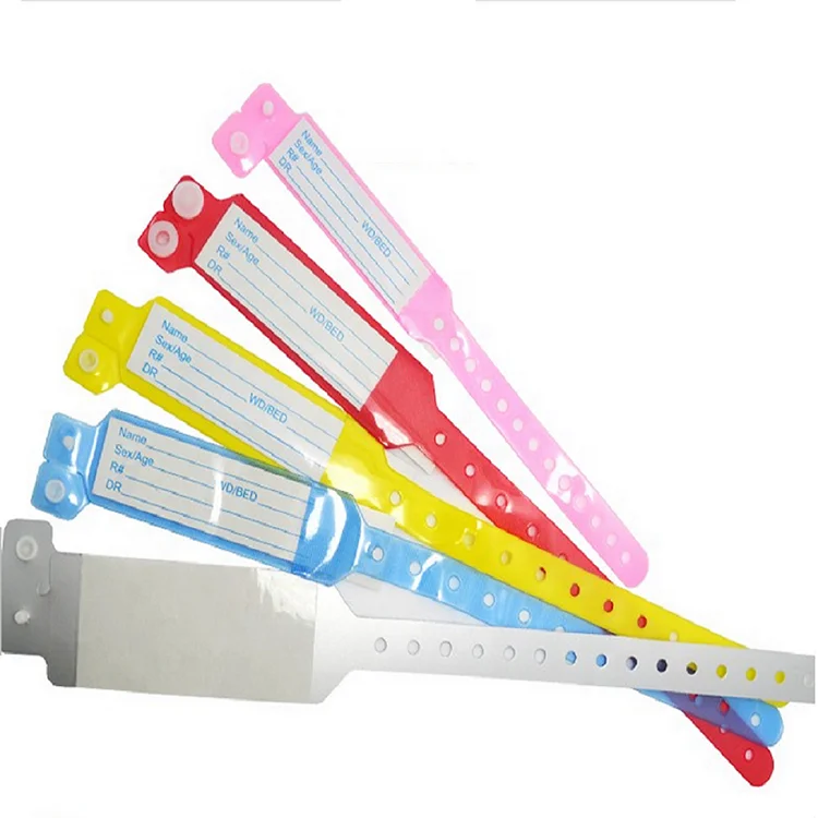 Hospital Patient Kid Medical Baby Wristband ID Band patient identification bracelet, View