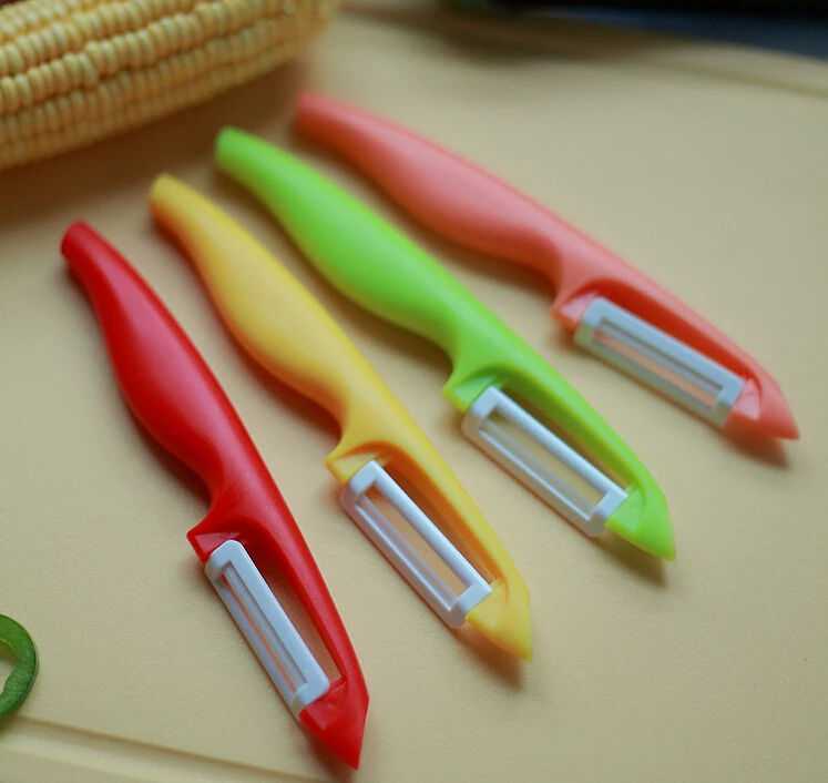 

Hot sales Kitchen tools ceramic knife Potato Fruit Vegetable ceramic apple peeler, Customized