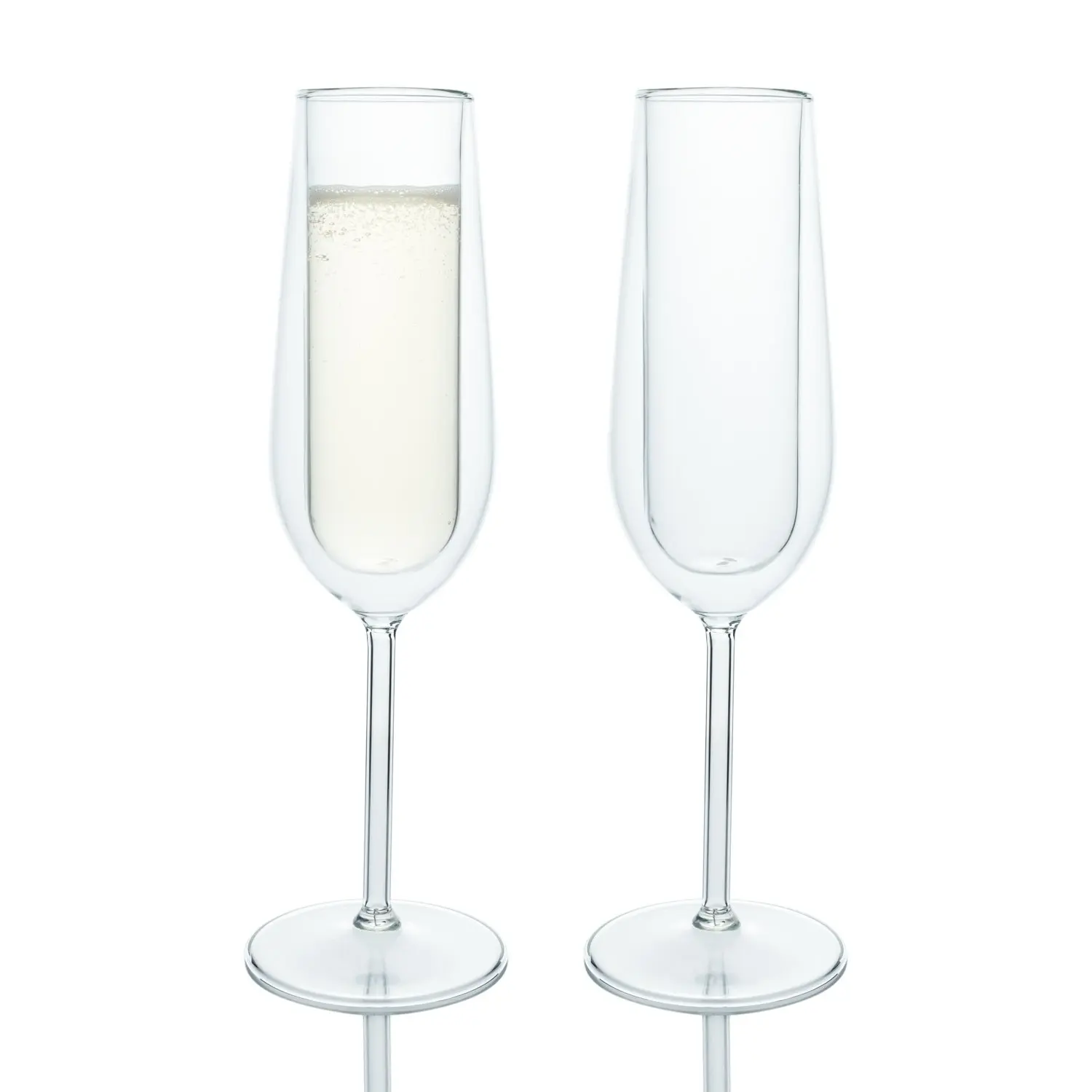 inexpensive glass champagne flutes