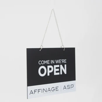 Customized Acrylic Open Closed Door Signs Buy Plastic Door Sign Holders Hanging Door Signs Shop Open Closed Sign Product On Alibaba Com