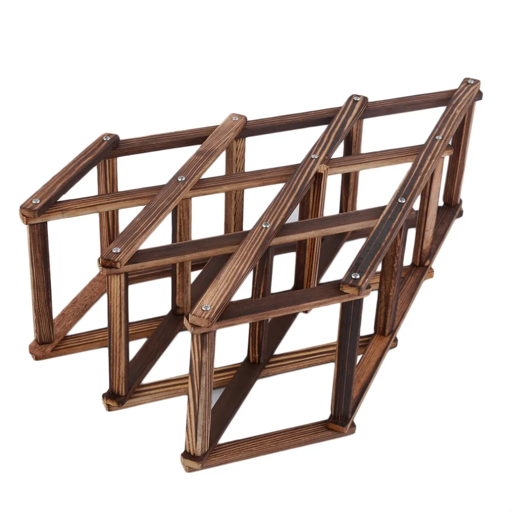 1 st nieuwe klassieke houten rode wijnrek 6/10 fles houder mount ...