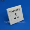 Multi purpose socket double USB wall socket with 2 usb output 5V2.1A quick charge suit for iphone ipad sumsung htc nokia etc