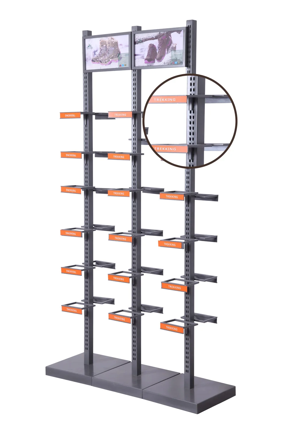 Shopping Mall Retails Shoe Store Metal Display Racks Buy Shoe Display