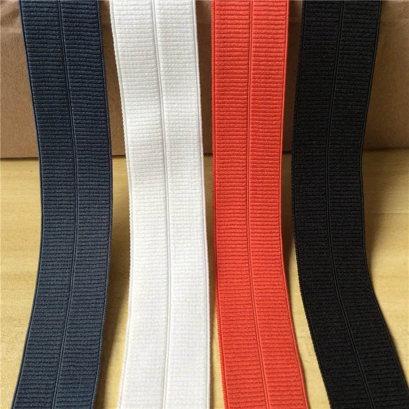 Wholesale Nylon Spandex Grosgrain Fold Over Elastic Bias Binding Tape