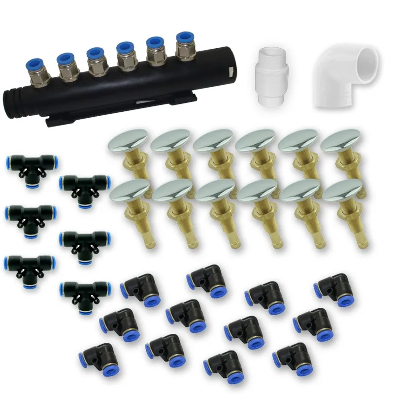 Proway Manufacture Hottub Spa Bubble Jet System,Air Massage Jet Kit,Spa