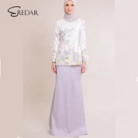 

OEM Service Wholesale Printed Malaysia Model Baju Kurung In Islamic Clothing
