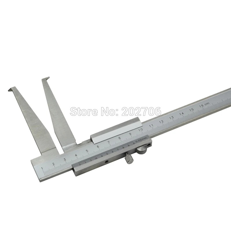 10160mm Inside Groove Vernier Caliper Monoblock Inside Caliper To