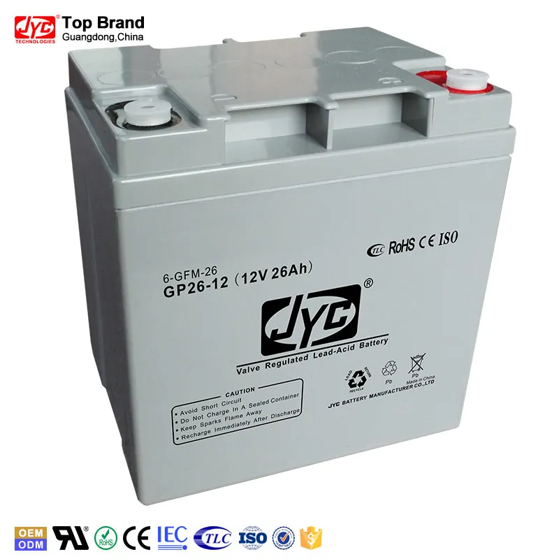 JYC Popular Brands Power Ups Battery 12v 26Ah