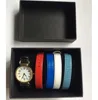 Fashion design ladies watches with changeable straps gift set watch for women 2018