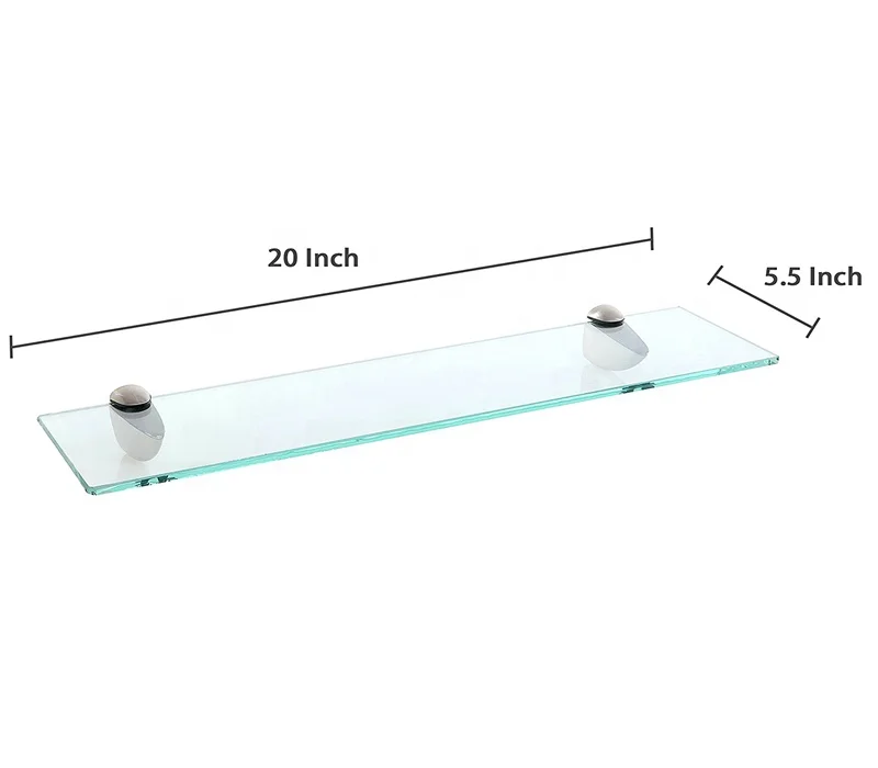Factory Tempered Glass Desk Shelf Shelves For Home Toughened Glass