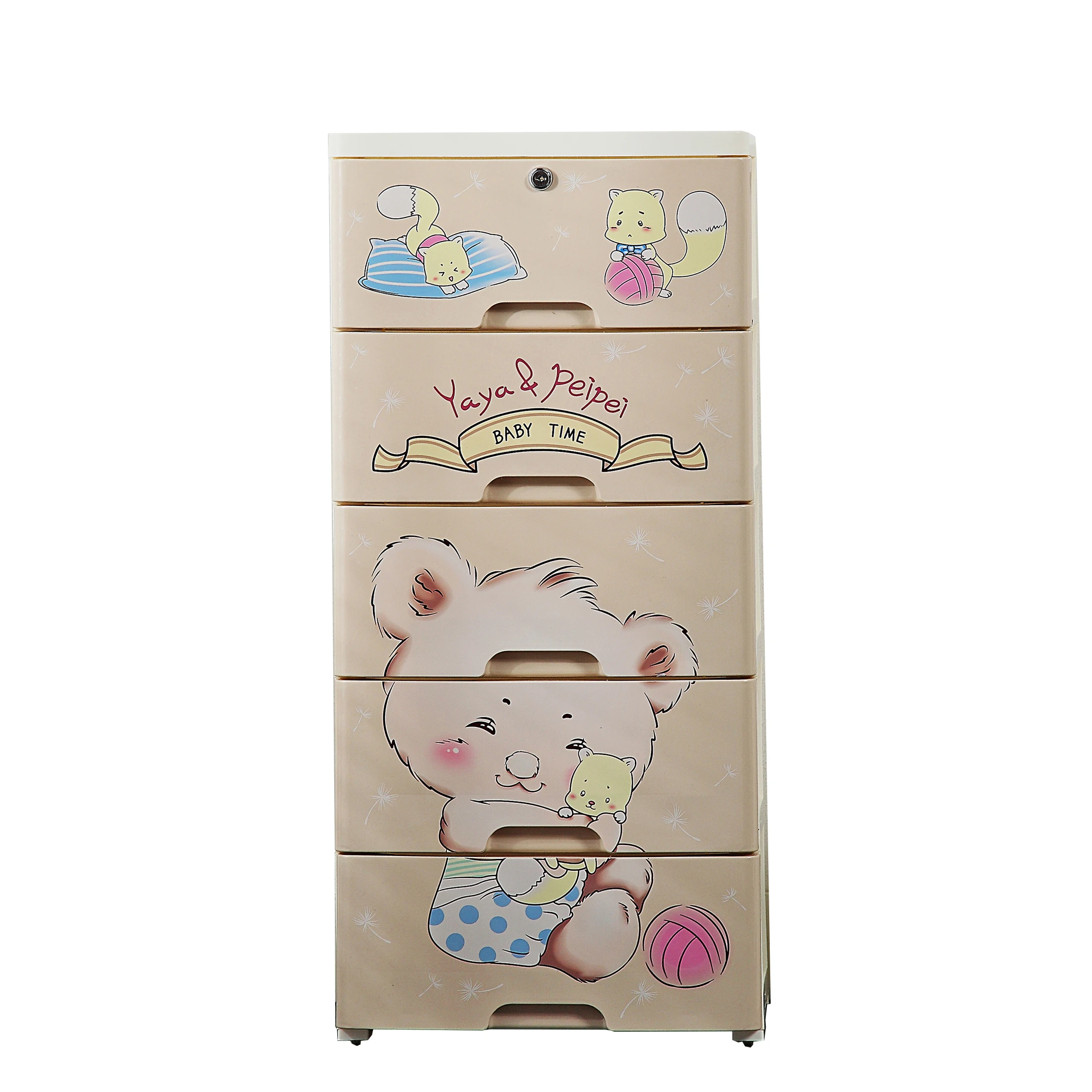 
plastic toys storage cabinet drawer 