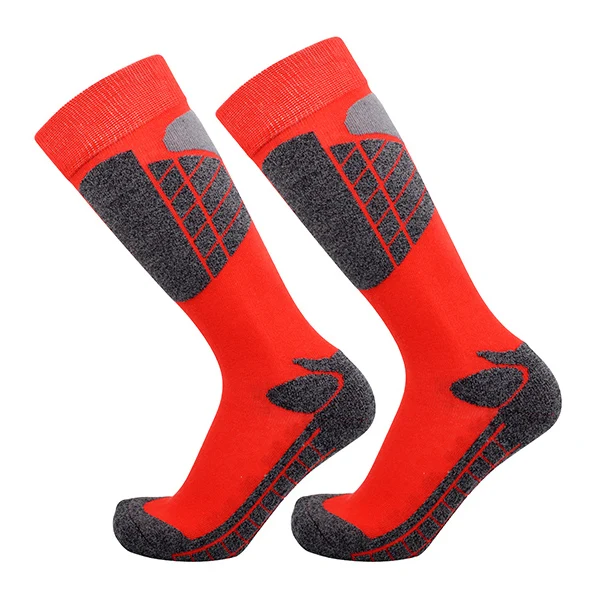 

Women Knitted Designer Heated Outdoor Snow Hiking Socks wool Wholesale/Custom logo Skate Over Knee High Merino Wool Ski Socks, N/a