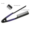 private label plastic heat resistance salon use straightening iron hair comb ,stylig hair comb,easy comb
