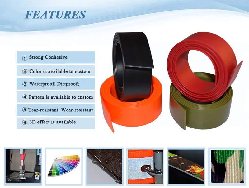 rubber coated webbing