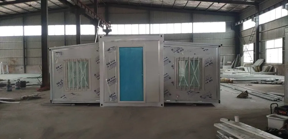 Lida Group cargo crate homes factory used as booth, toilet, storage room-6