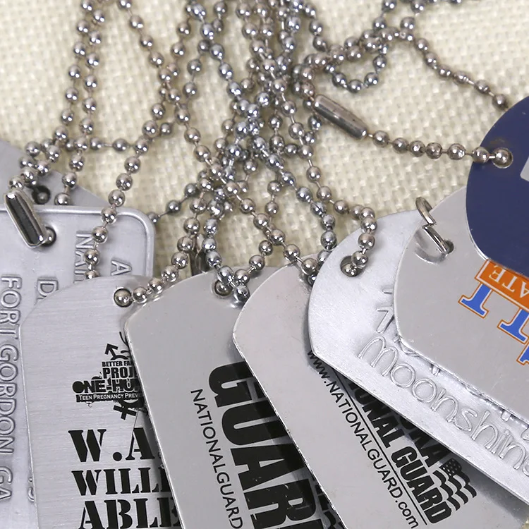 Custom Wholesale Blank Dog Tag Delicate Tags Pet Supplies Dog Artifact