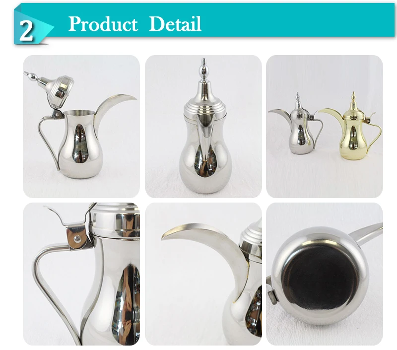 2015 Silver Middle Quality Thermos Arabic Tea Pot Flask(osul) Buy