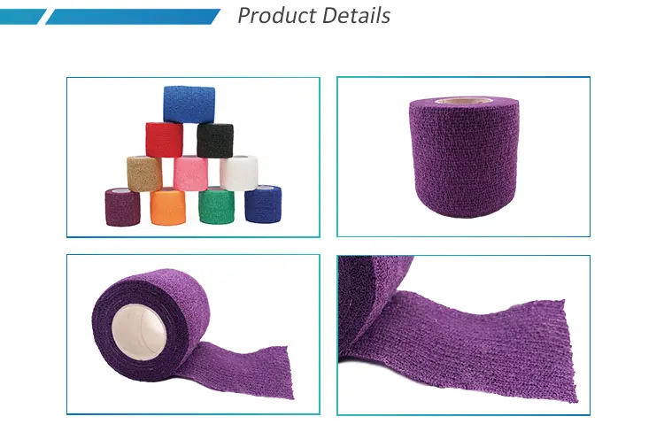 adhesive bandage manufacturers united states Non-woven Fabric Cohesive Bandage crepe bandage