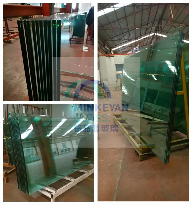 10mm Pencil Arris Chamfer Edged Tempered Glass Table Top,Bevel Polished