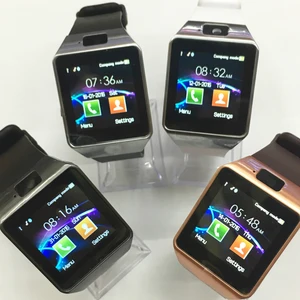 New products dz09 smart watch Cheap Bluetooths dual sim card smartwatch