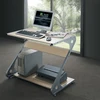 Z Shaped Small Computer Table made of MDF and metal