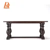 Hot sale wholesale french style rectangle modern wooden dining table