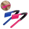 FY women fashion V type design Hair Straightener Comb Folding Hair Sort Out Modeling Salon Hairdresser Combs Styling Tool