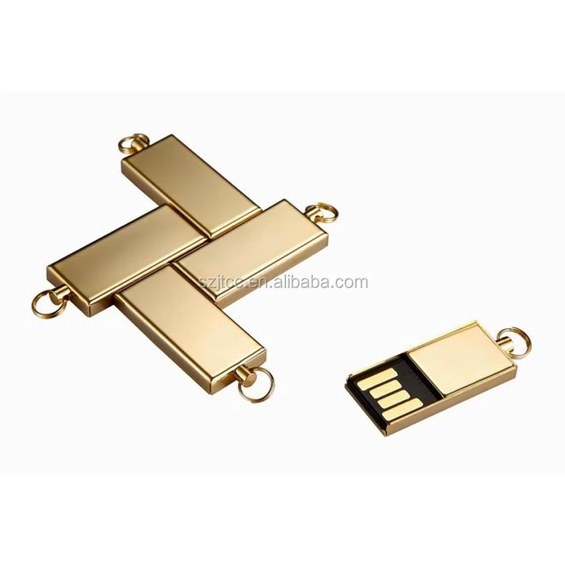 

Gold bars USB Stick Stainless Steel USB Flash Disk 4GB