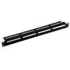 telecom crimping Black Patch Panel for RJ45 Kestone Jack