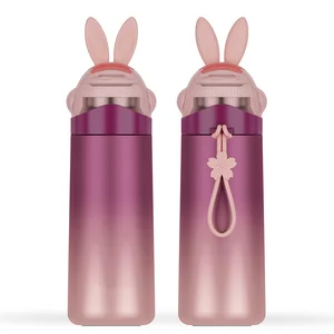 Image of Wholesale Products Supply Creative Design Fashion Health Home Garden Cartoon Animal Series Gradient Thermos Mugs