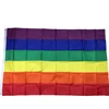 Wholesale custom 3x5 feet polyester printed gay pride flag