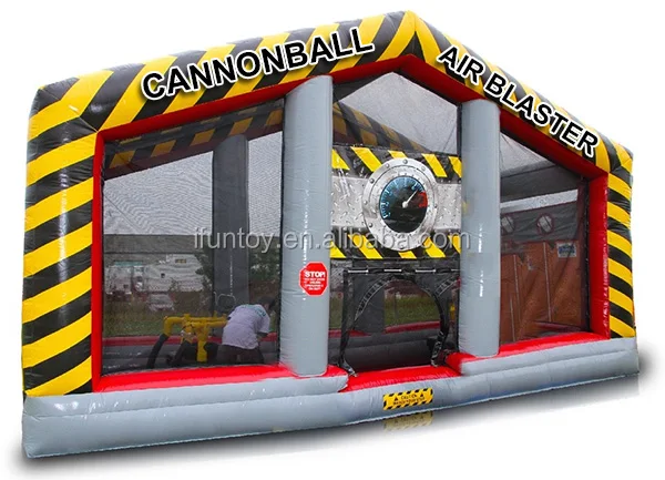 Commercial Inflatable Cannonball Air Blaster/ Inflatable Air Shot Gun ...