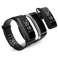 

2019 Bluetooth Y3 Headset Talk Smart Bracelet band heart rate monitor Sports Smart Watch Passometer Fitness Tracker Wristband